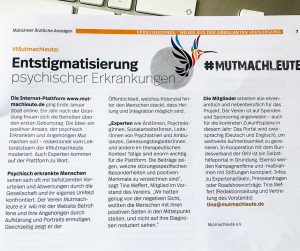 Mutmachleute Munich Medical Advertisements January 2019