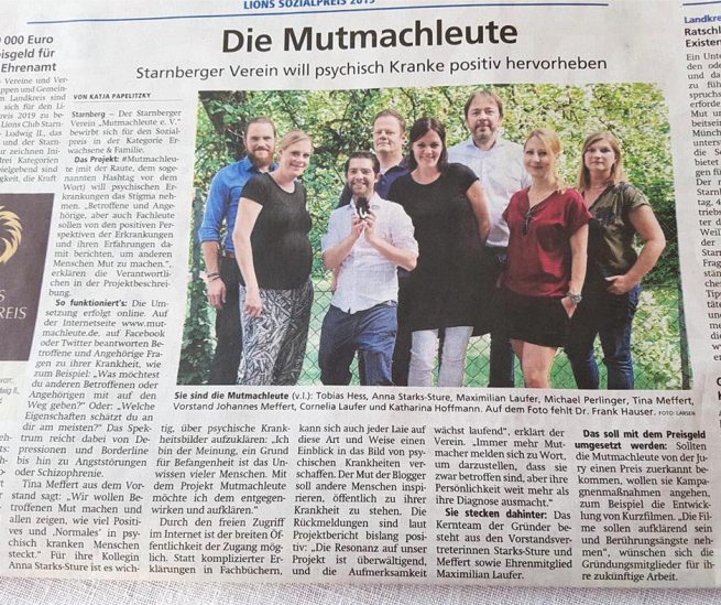 Mutmachleute Lions Spzialpreis