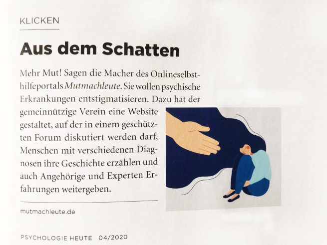 Mutmachleute Psychologie heute Forum